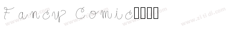 Fancy Comic字体转换